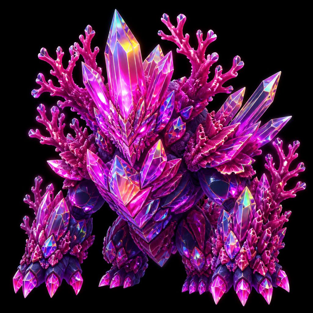 Prism Coral — STAGE II · EVOLVED